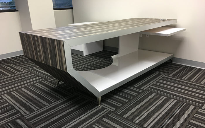 Asti Modern Executive Desk for Custom Services