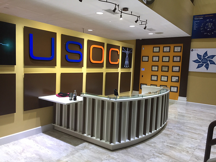 USOC reception area