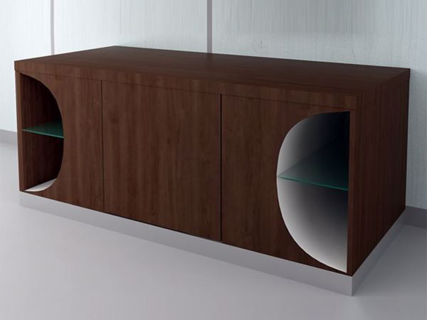 Crevasse modern credenza