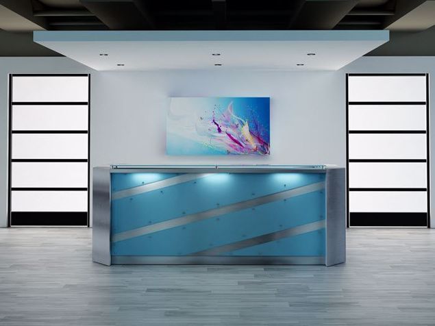 El Paso Modern Reception Desk