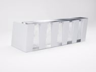 Cypress Modern Reception Desk in White