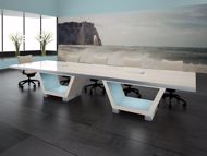 La Jolla Modern Conference Room Table Room Scene