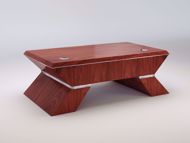 Vienna Executive Desk redwood